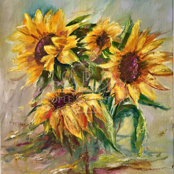 Painting of Artist Nina Litvin